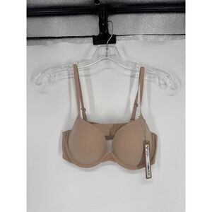 SKIMS Nude Beige Underwire T-Shirt Bra